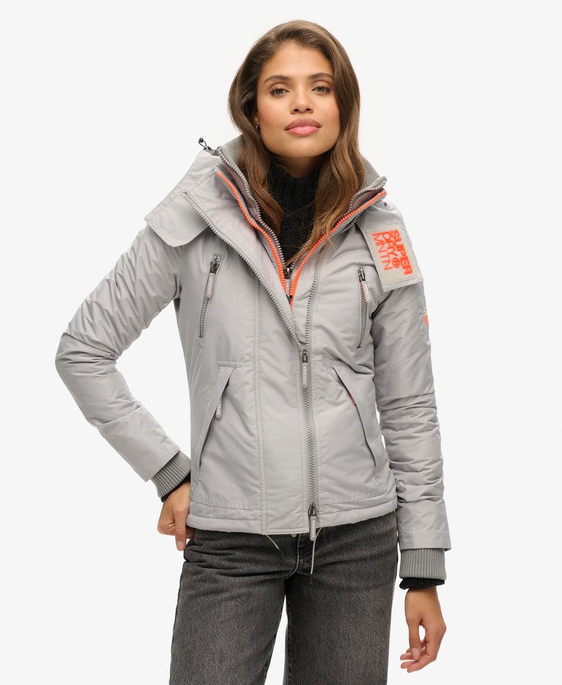 womens Mountain SD-Windcheater Jacket in DOVE GREY | Superdry US