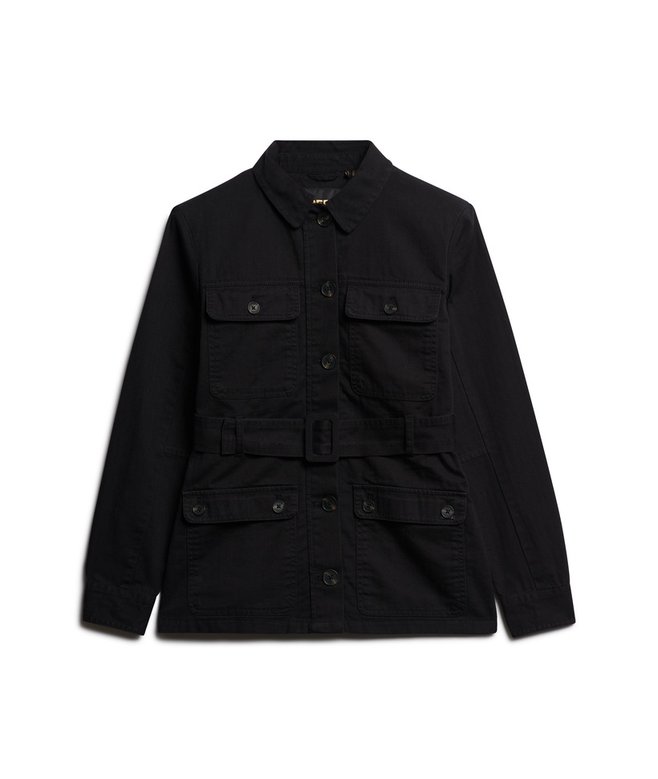 Cotton Belted Safari Jacket