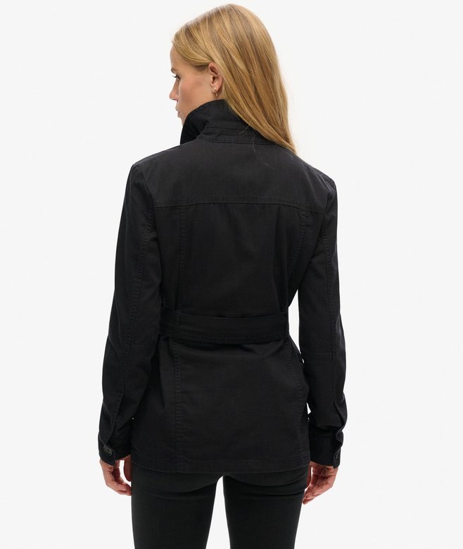 Cotton Belted Safari Jacket