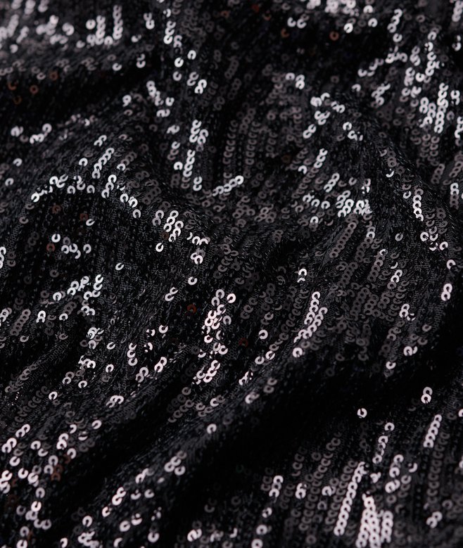 Backless Sequin Midi Dress