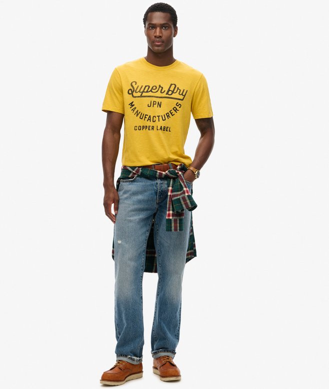 Copper Label Script T-Shirt