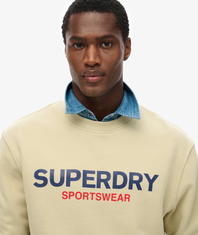 Sportswear Logo Loose Crew Sweatshirt