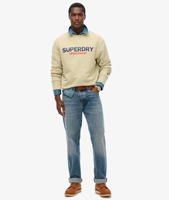 Sportswear Logo Loose Crew Sweatshirt