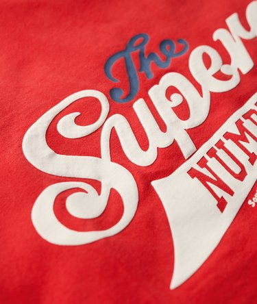 Vintage Scripted College T-Shirt Image 5