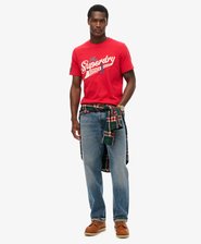 Vintage Scripted College T-Shirt