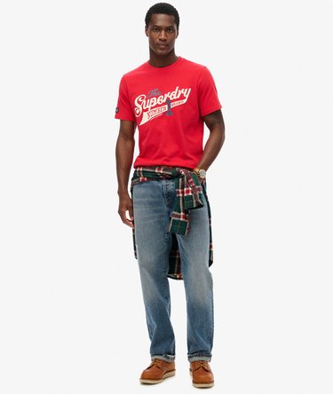 Vintage Scripted College T-Shirt Image 2