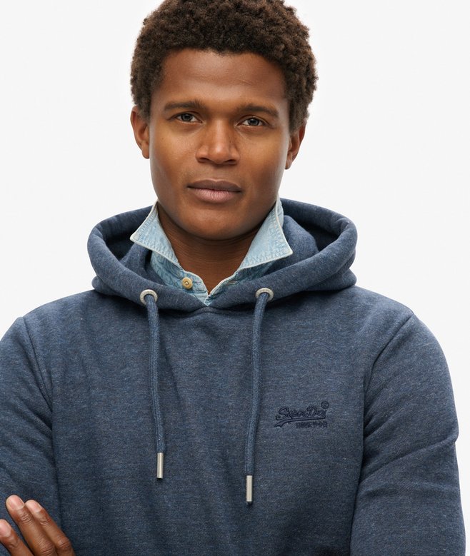 Vintage Logo Embroidered Hoodie