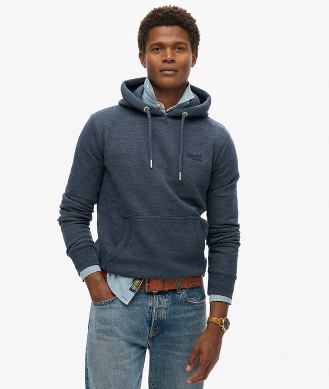 Vintage Logo Embroidered Hoodie