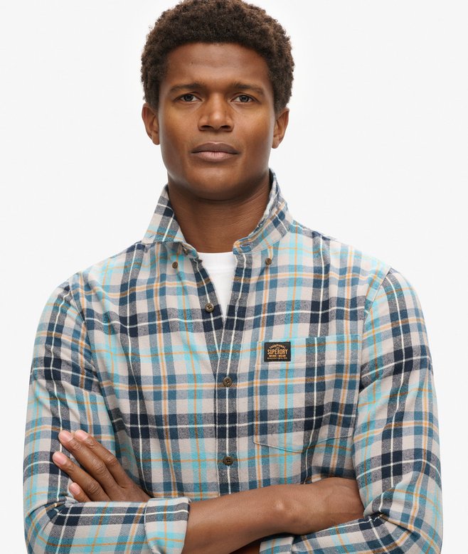 Long Sleeve Cotton Lumberjack Shirt