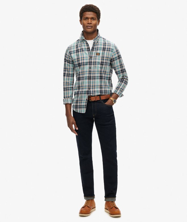 Long Sleeve Cotton Lumberjack Shirt