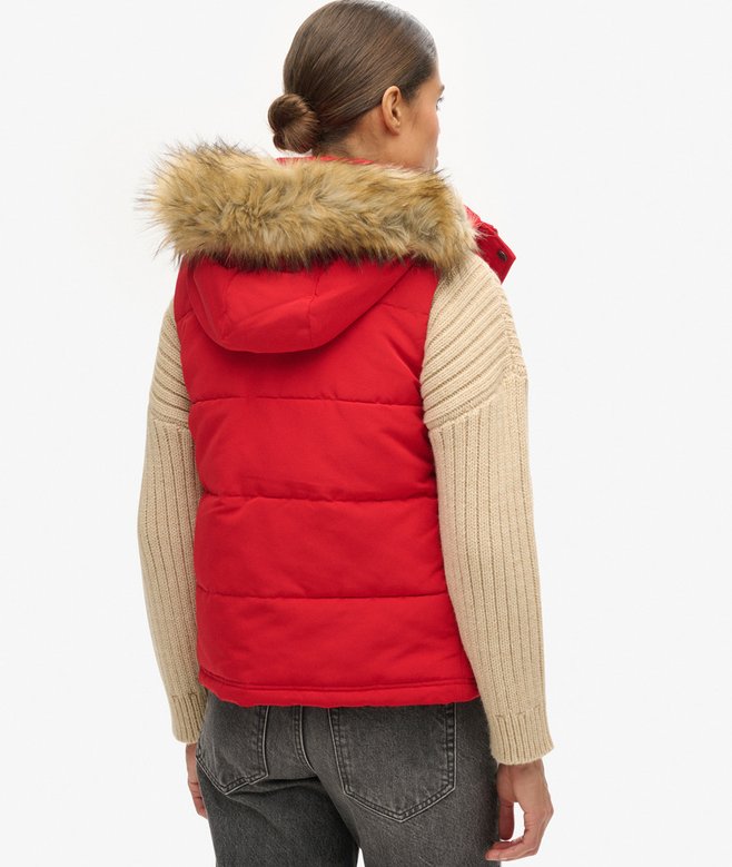Everest Faux Fur Puffer Gilet (4) 5 out of 5 stars, 4 reviews More Colours Available Price £47.49 Price reduced from £94.99 to You Save 50%