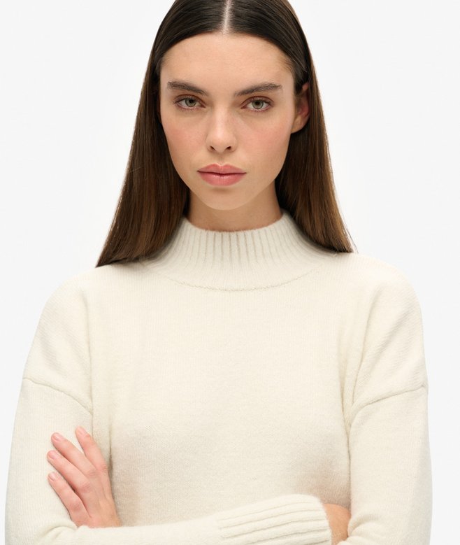 Essential Mock Neck Jumper