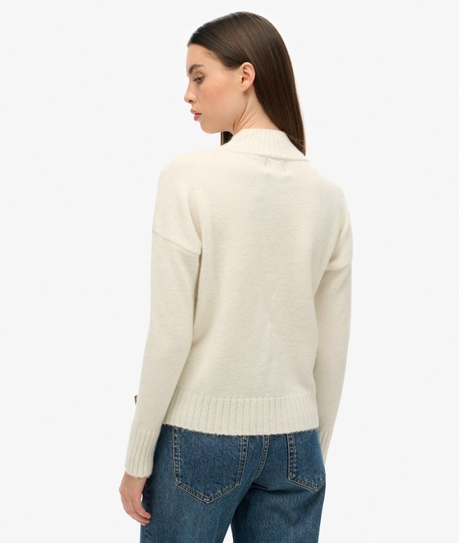 Essential Mock Neck Jumper