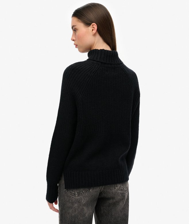 Essential Rib Knit Rollneck Jumper (9) 5 out of 5 stars, 9 reviews More Colours Available Price £24.99 Price reduced from £49.99 to You Save 50%