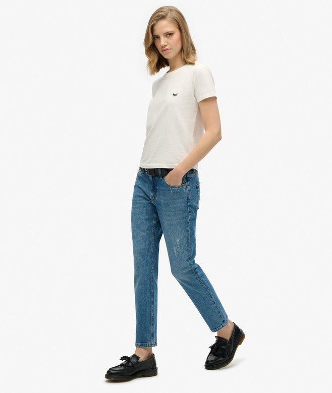 Organic Cotton Mid Rise Slim Jeans More Colours Available Price £45.49 Price reduced from £64.99 to You Save 30%