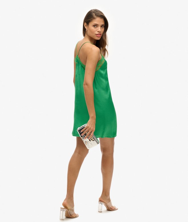Satin Cami Mini Dress