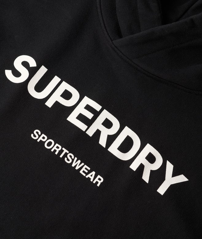 Core Sport Crop Box Hoodie
