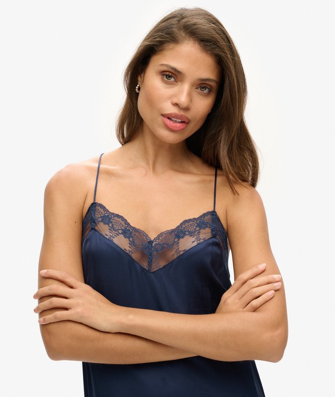 Satin Cami Mini Dress