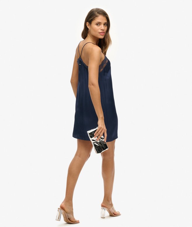 Satin Cami Mini Dress