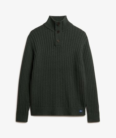 Pull côtelé à col tunisien Image 6