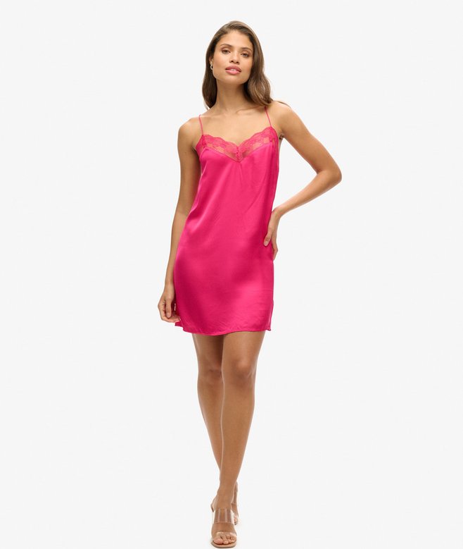 Satin Cami Mini Dress