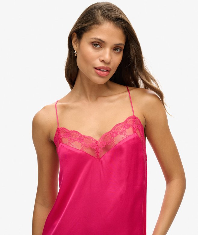 Satin Cami Mini Dress