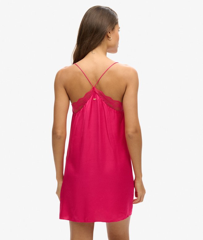 Satin Cami Mini Dress