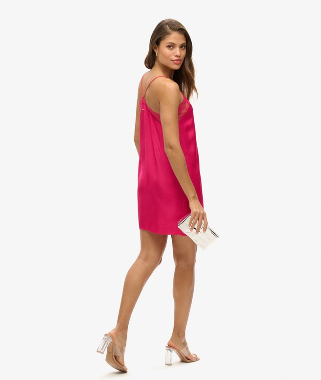 Satin Cami Mini Dress