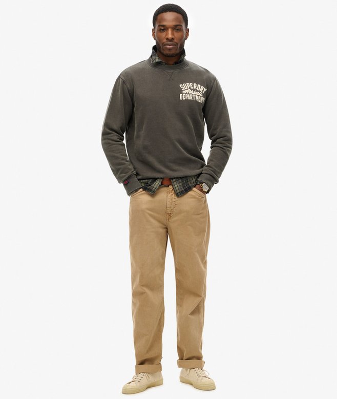 Vintage Athletic Crew Neck Sweatshirt More Colours Available Price £29.99 Price reduced from £59.99 to You Save 50%