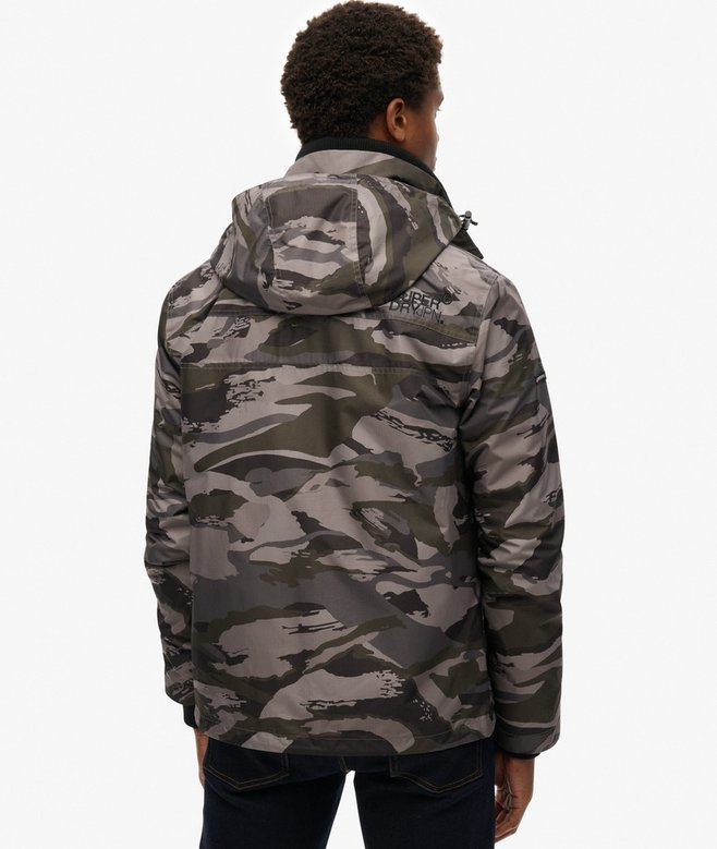 Hooded Mountain Windbreaker Jacket