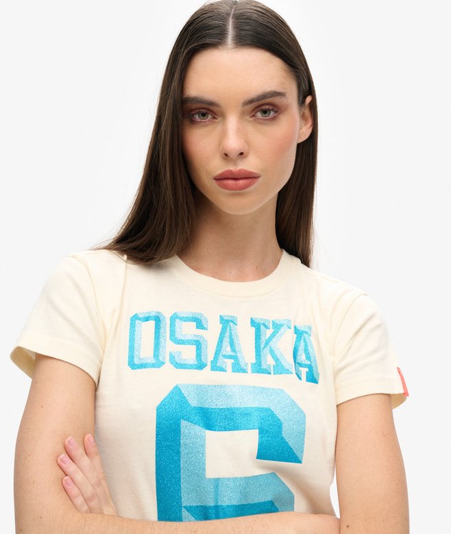 Osaka 6 Embellished 90s T-Shirt