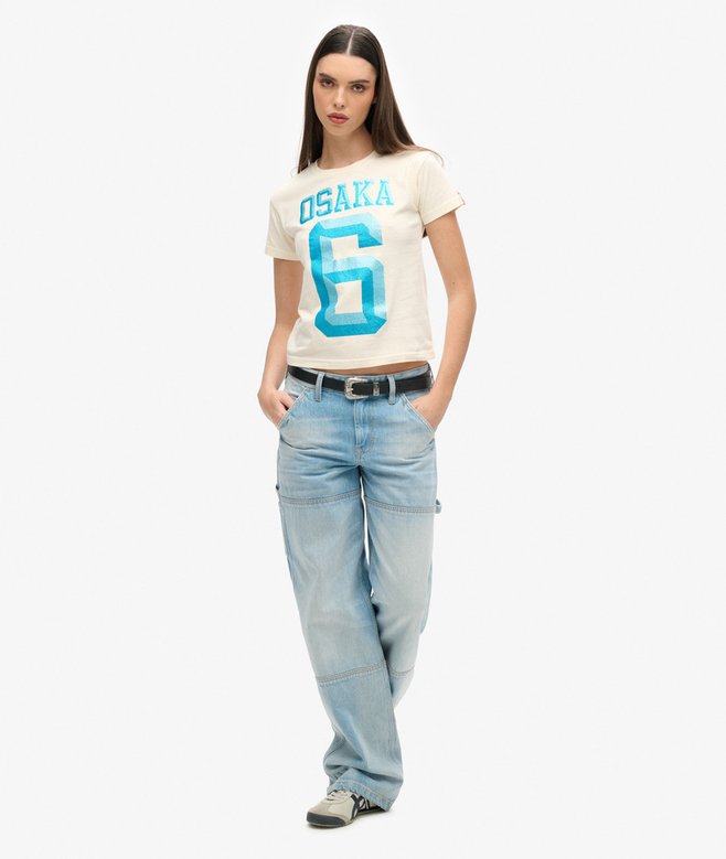 Osaka 6 Embellished 90s T-Shirt