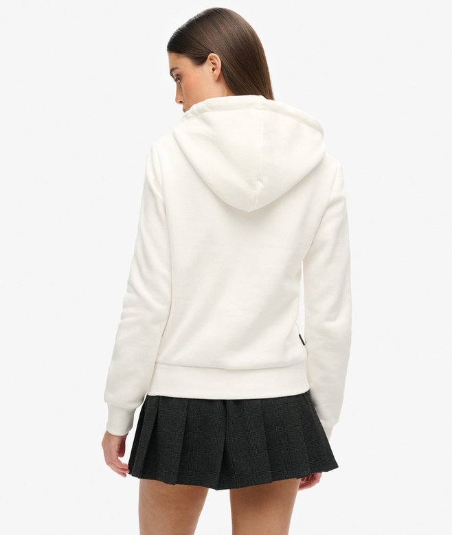 Retro Glitter Logo Hoodie