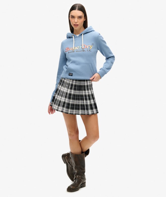 Rainbow Logo Graphic Hoodie