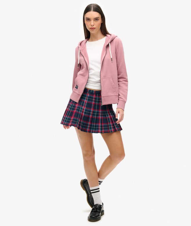 Embellished Archived Zip Hoodie
