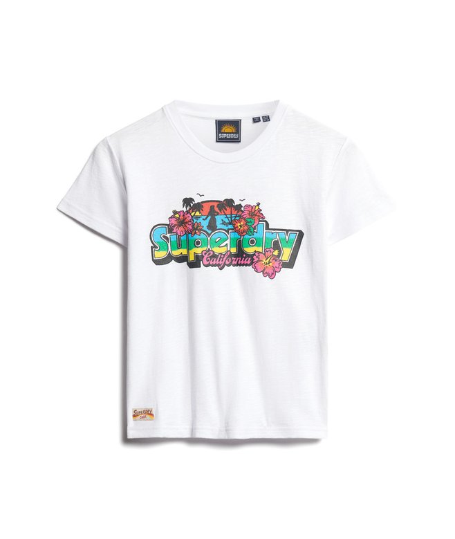 Cali Sticker Fitted T-Shirt
