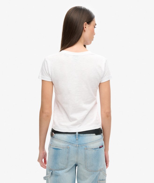 Cali Sticker Fitted T-Shirt