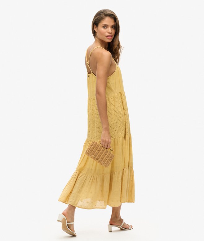Vintage Lace Cami Maxi Dress