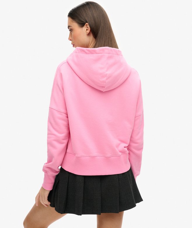 Core Sport Crop Box Hoodie