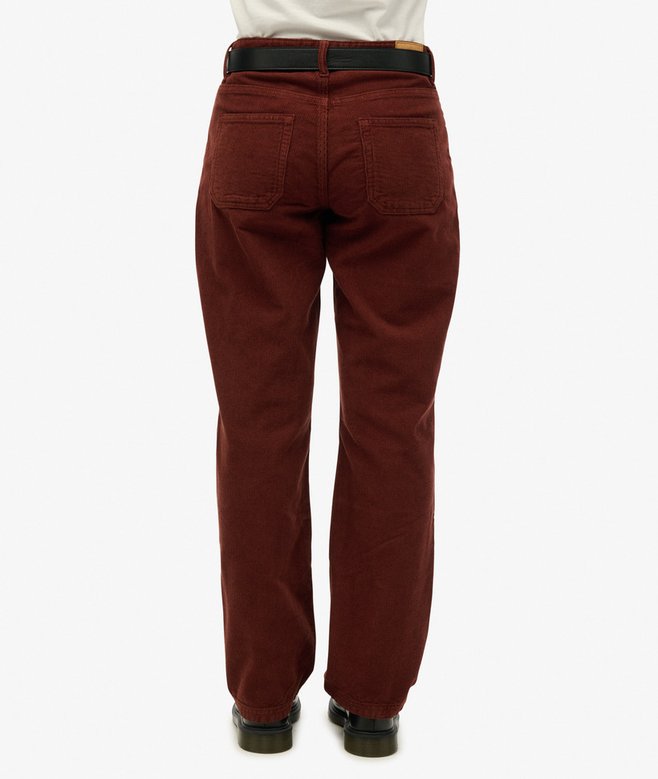 Straight Leg Cord Pants