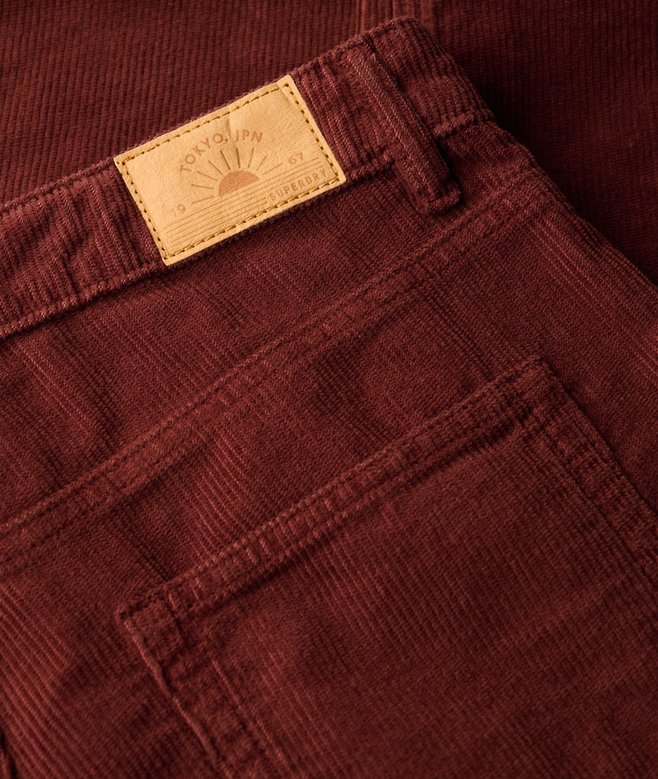 Straight Leg Cord Pants