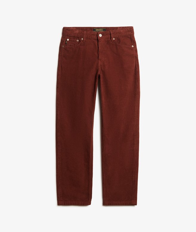 Straight Leg Cord Pants