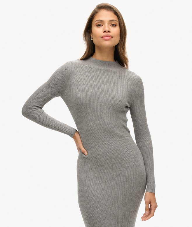 Backless Bodycon Midi Dress