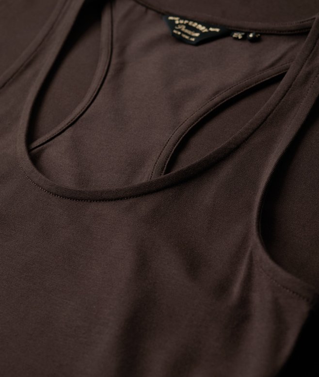 Scoop Neck Jersey Midi Dress