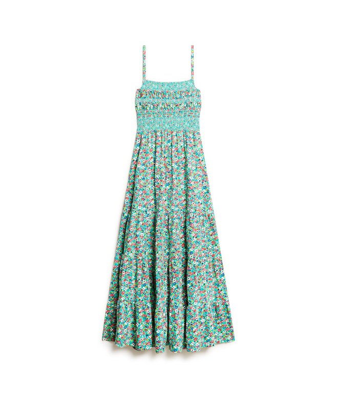 Smocked Cami Maxi Dress