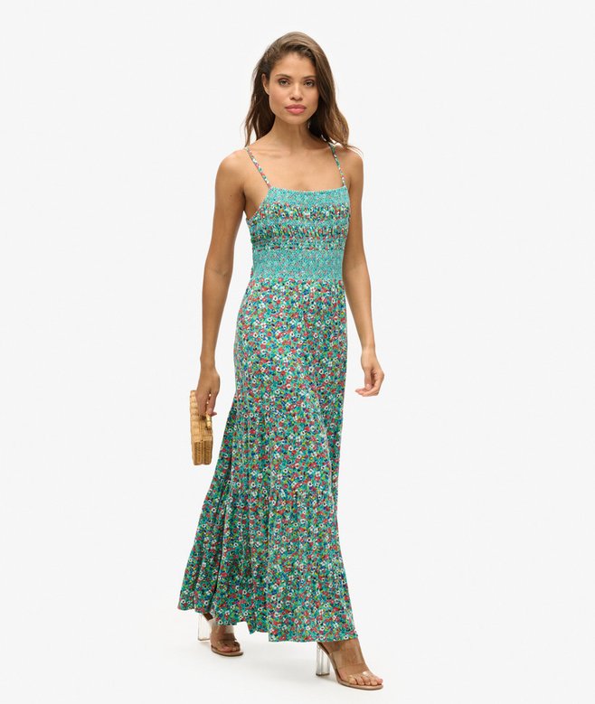 Smocked Cami Maxi Dress