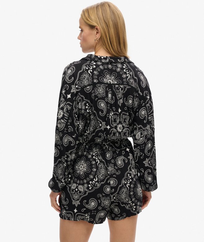 Vintage Beach Playsuit