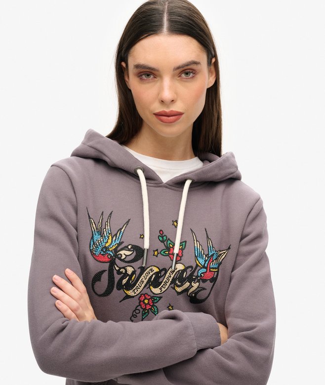 Tattoo Script Graphic Hoodie (5) 4.8 out of 5 stars, 5 reviews More Colours Available Price £29.99 Price reduced from £59.99 to You Save 50%