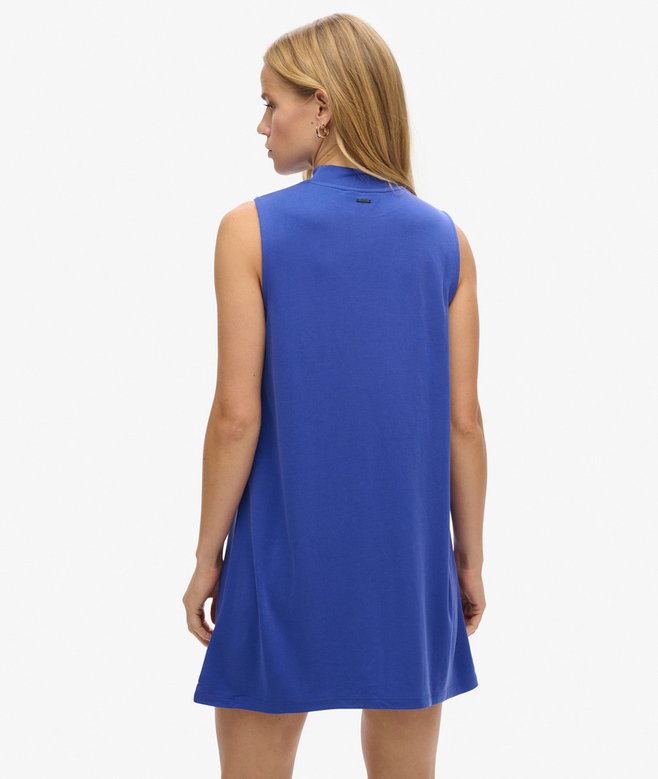 Sleeveless A-Line Mini Dress