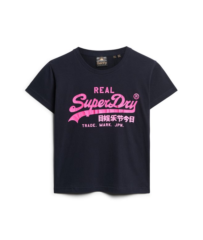 Neon Graphic Fitted T-Shirt